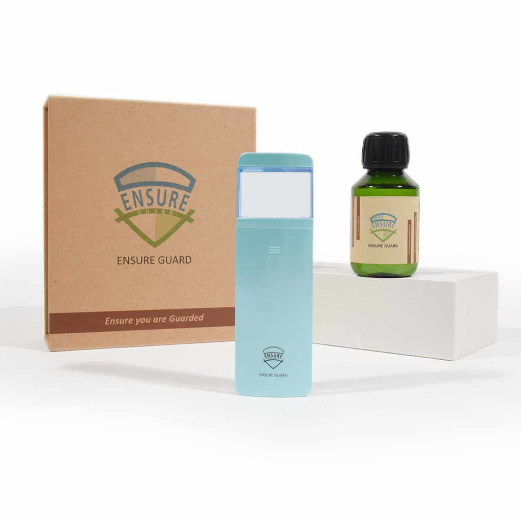 BREEZY | Ensure Guard Handy Mister with one 100ml Refill Set, 安素膜 輕便便攜式擴散設備套裝 配有一枝100毫升消毒噴灑液補充裝 