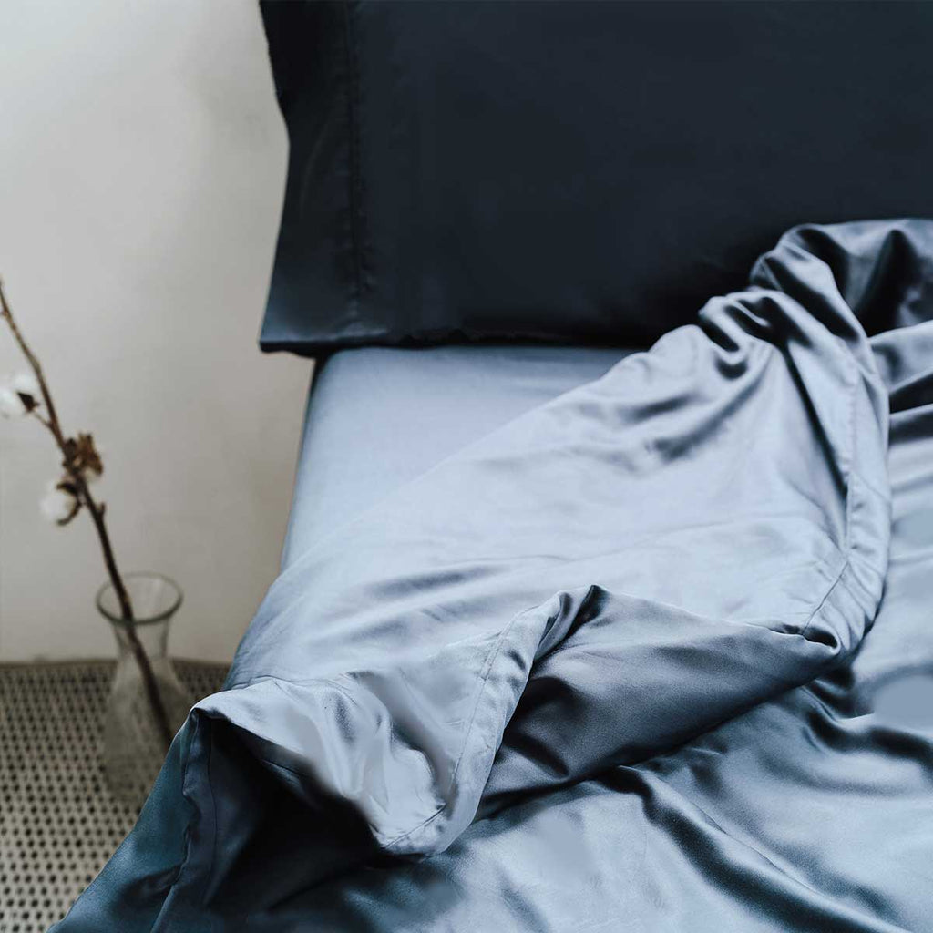 BREEZY | Naked Lab Organic Bamboo Silk Bedding Set, Naked Lab Organic Bamboo Silk Bedding Set