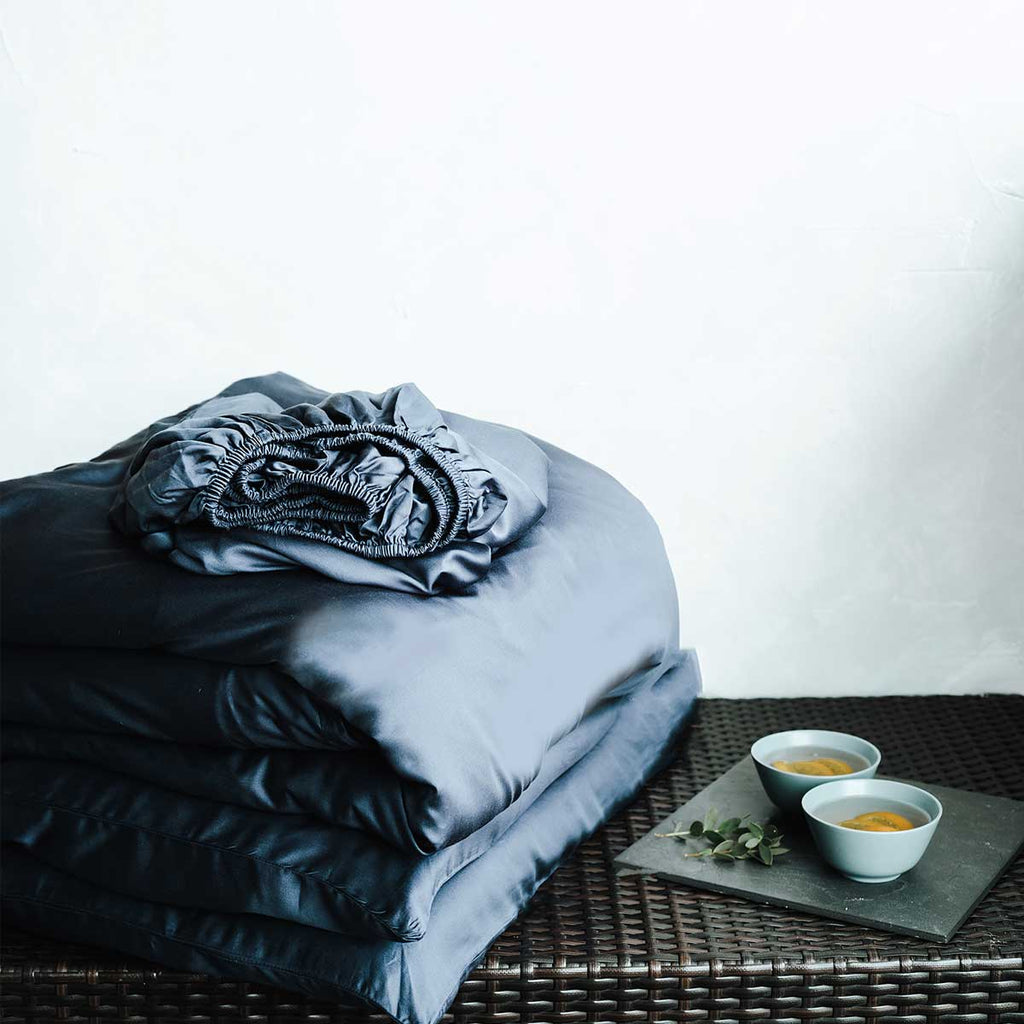 BREEZY | Naked Lab Organic Bamboo Silk Bedding Set, Naked Lab Organic Bamboo Silk Bedding Set