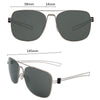 BREEZY | Momodesign eyewear MD517 Stainless steel squared sunglasses with fork temples, Momodesign eyewear MD517 方形雙橋不銹鋼太陽眼鏡