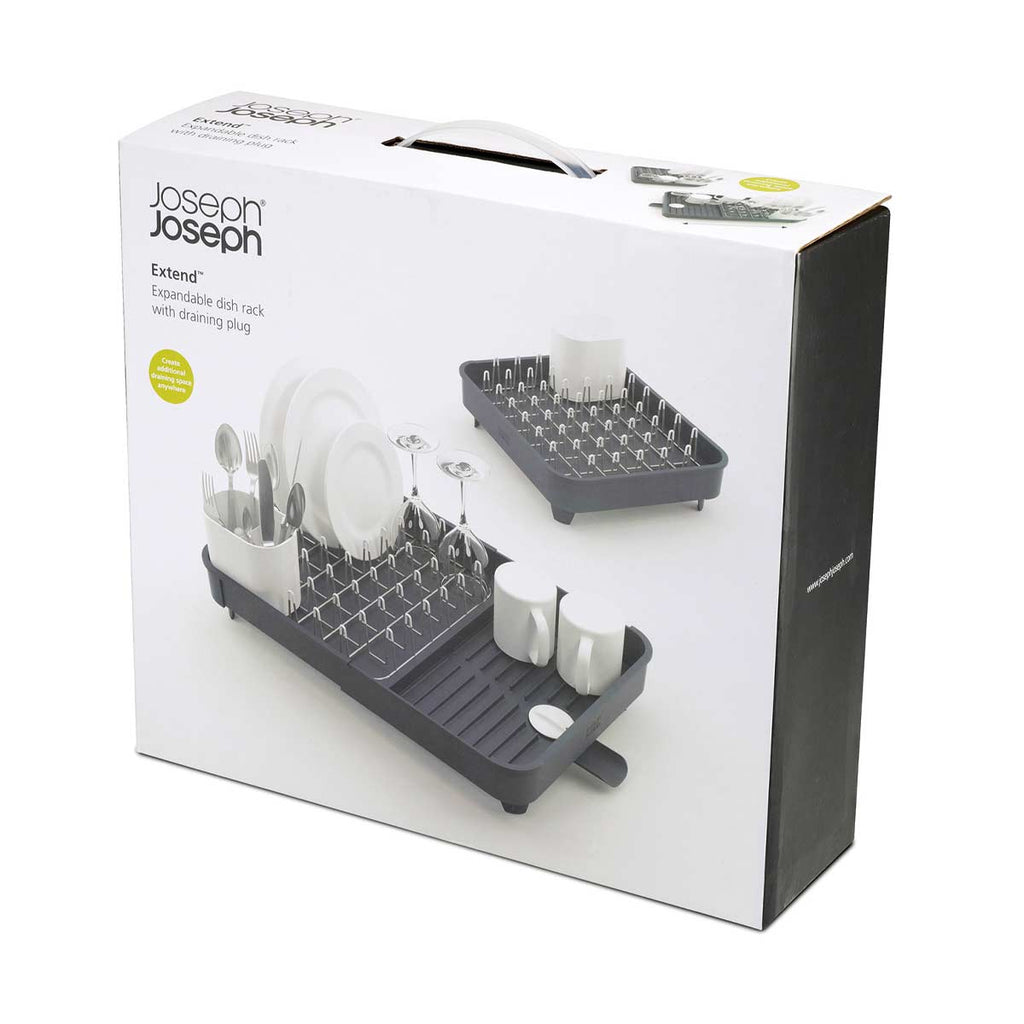 BREEZY | Joseph Joseph Extend-Expandable Dish Rack - White, Joseph Joseph 可伸縮餐具瀝乾架