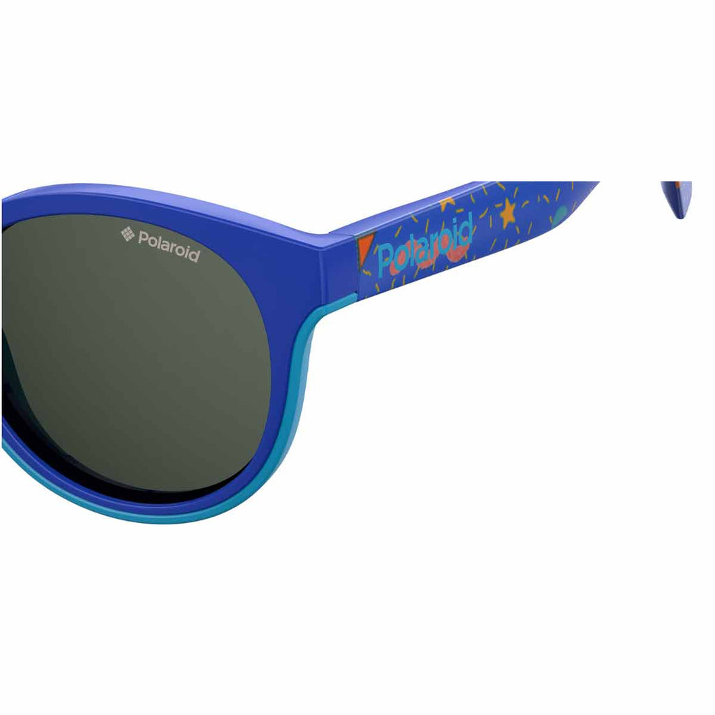 BREEZY | Polaroid PLD 8036/S Round Polycarbonate Kids Sunglasses, Polaroid PLD 8036/S 圓形聚碳酸酯兒童太陽眼鏡